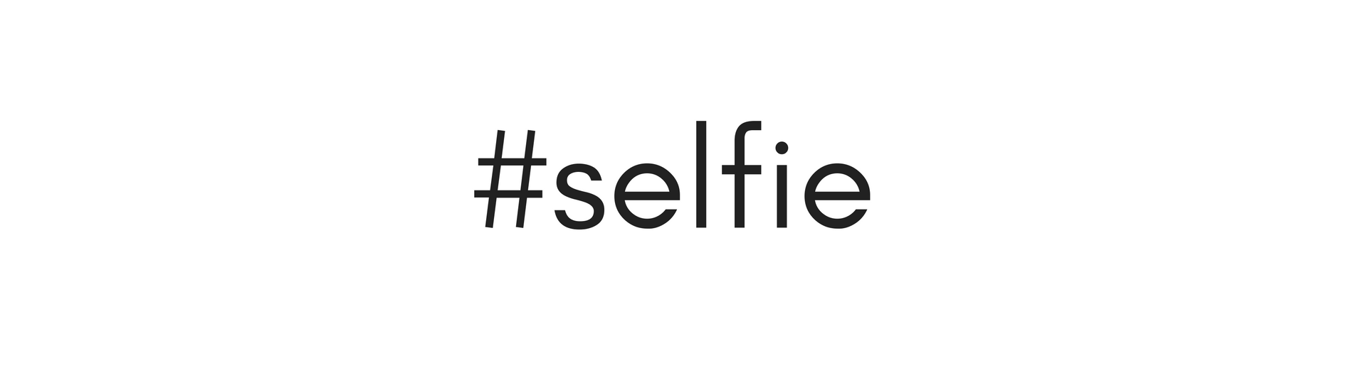 The Month of the Selfie